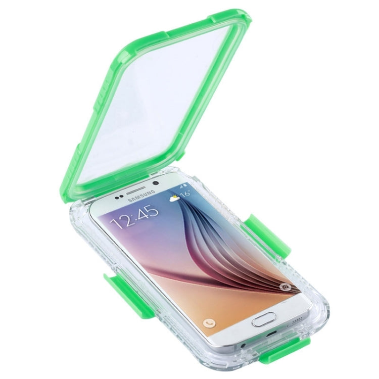 For Galaxy S6 IPX8 Waterproof PVC Case with Touch Responsive Front