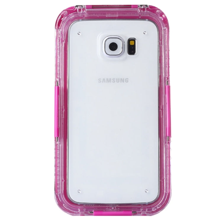For Galaxy S6 IPX8 Waterproof PVC Case with Touch Responsive Front