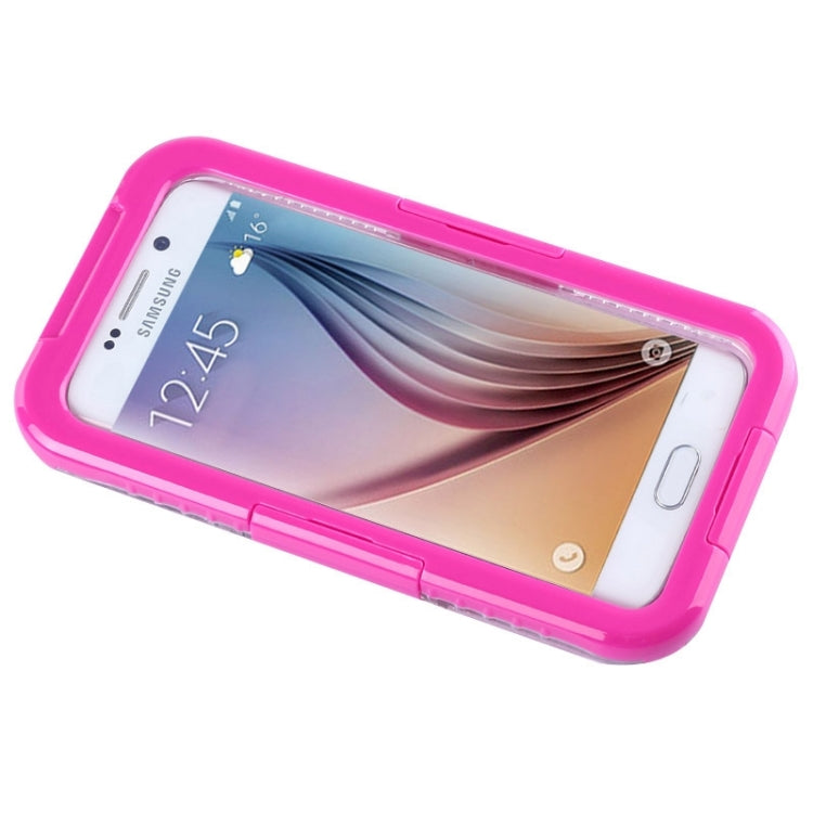 For Galaxy S6 IPX8 Waterproof PVC Case with Touch Responsive Front