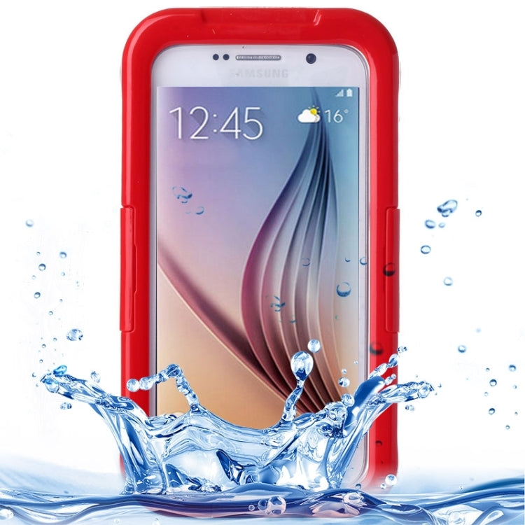 For Galaxy S6 IPX8 Waterproof PVC Case with Touch Responsive Front