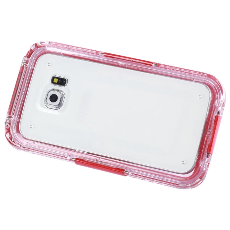 For Galaxy S6 IPX8 Waterproof PVC Case with Touch Responsive Front