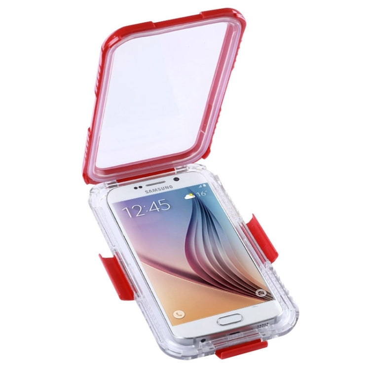 For Galaxy S6 IPX8 Waterproof PVC Case with Touch Responsive Front