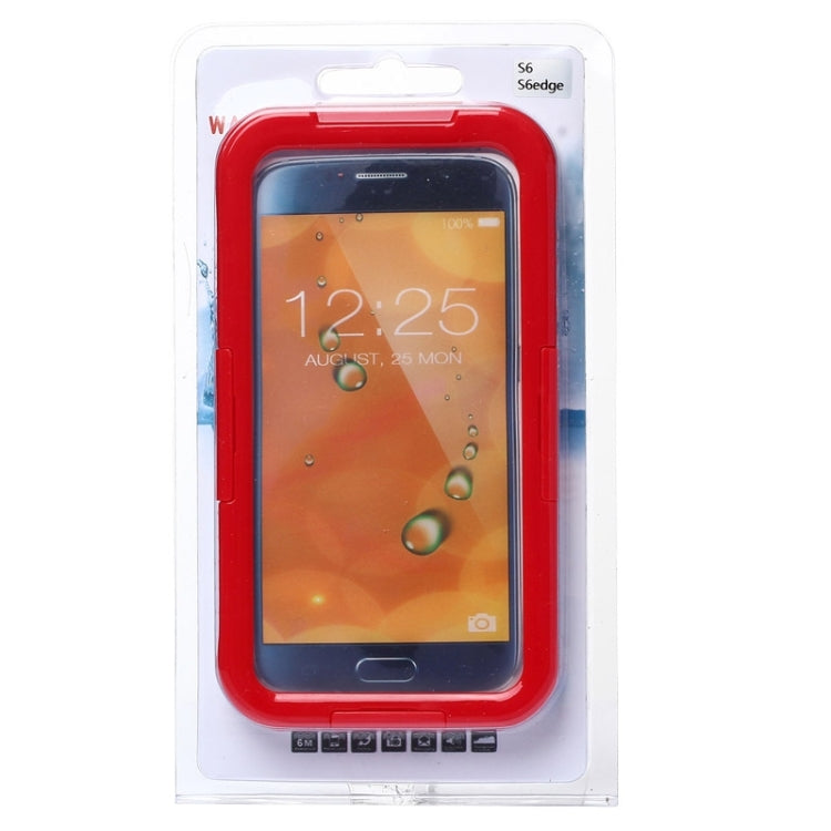 For Galaxy S6 IPX8 Waterproof PVC Case with Touch Responsive Front