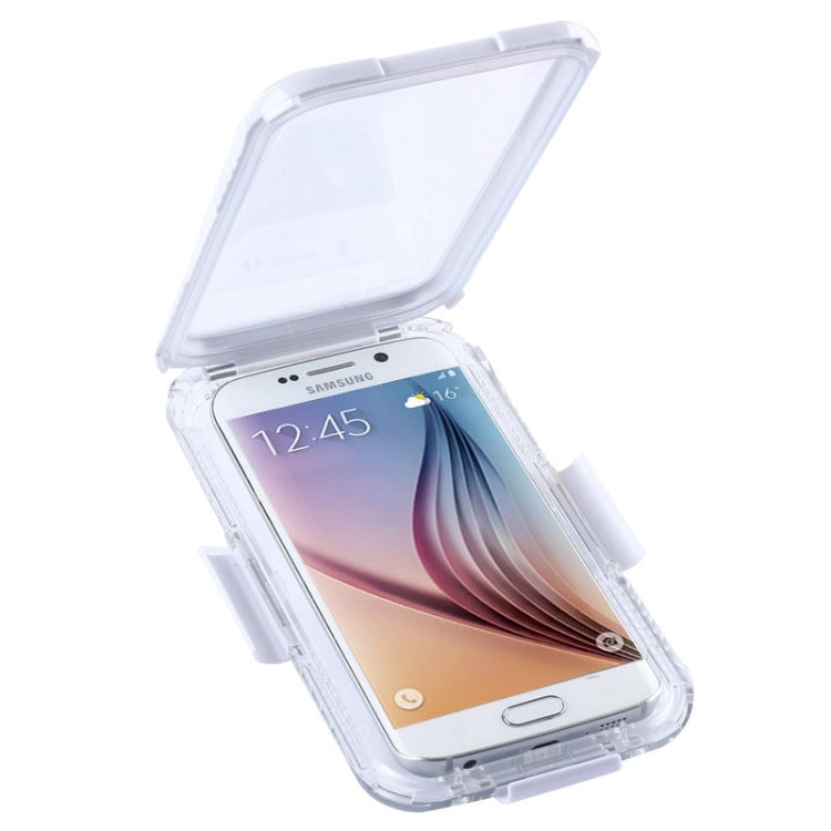 For Galaxy S6 IPX8 Waterproof PVC Case with Touch Responsive Front