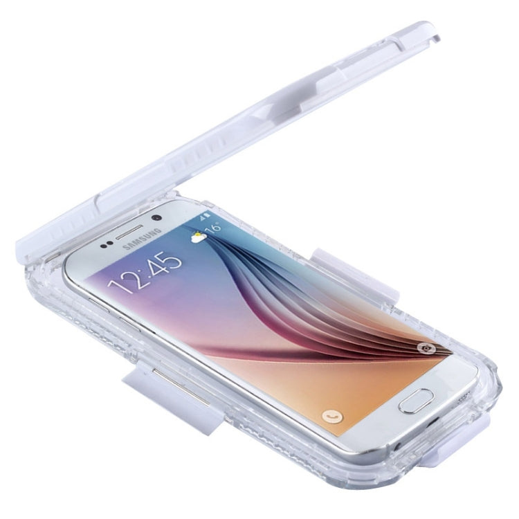 For Galaxy S6 IPX8 Waterproof PVC Case with Touch Responsive Front