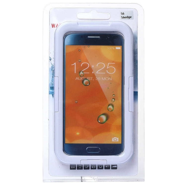 For Galaxy S6 IPX8 Waterproof PVC Case with Touch Responsive Front
