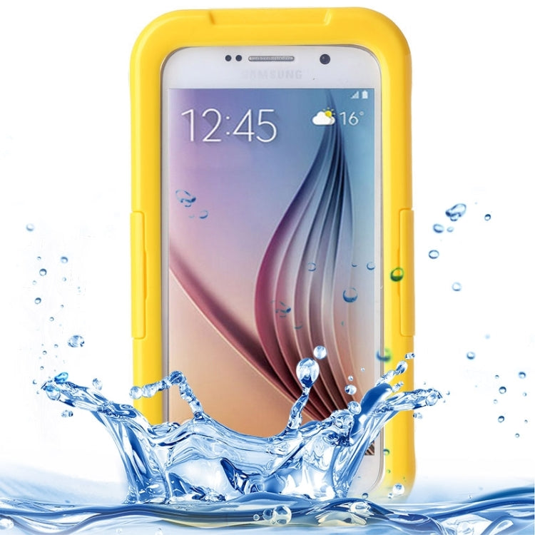 For Galaxy S6 IPX8 Waterproof PVC Case with Touch Responsive Front