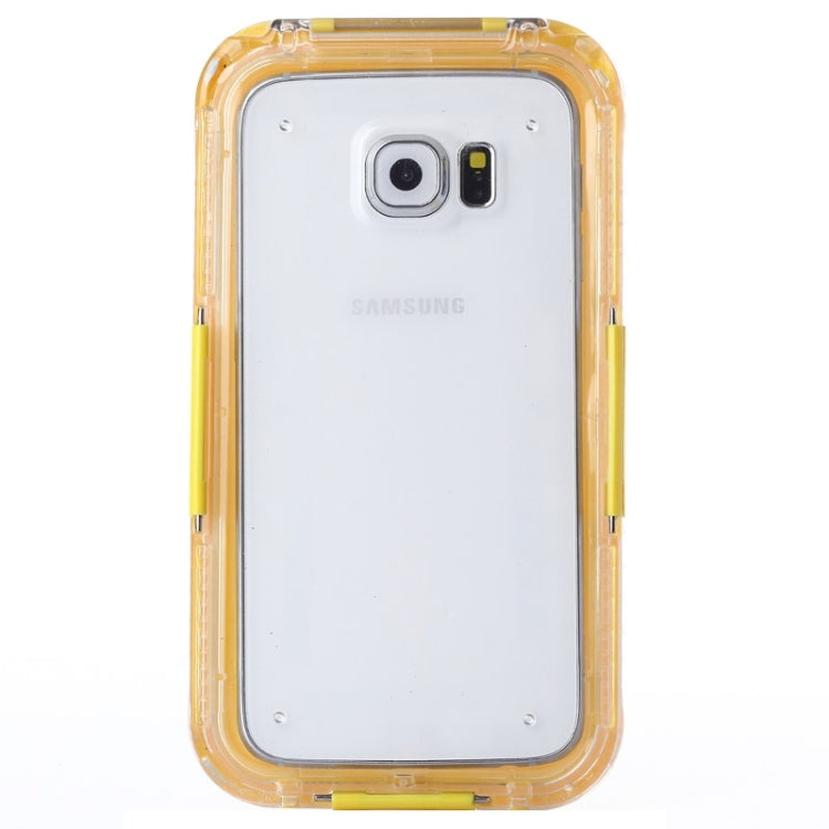 For Galaxy S6 IPX8 Waterproof PVC Case with Touch Responsive Front