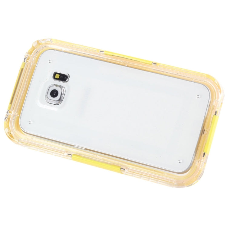 For Galaxy S6 IPX8 Waterproof PVC Case with Touch Responsive Front