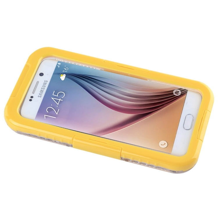 For Galaxy S6 IPX8 Waterproof PVC Case with Touch Responsive Front