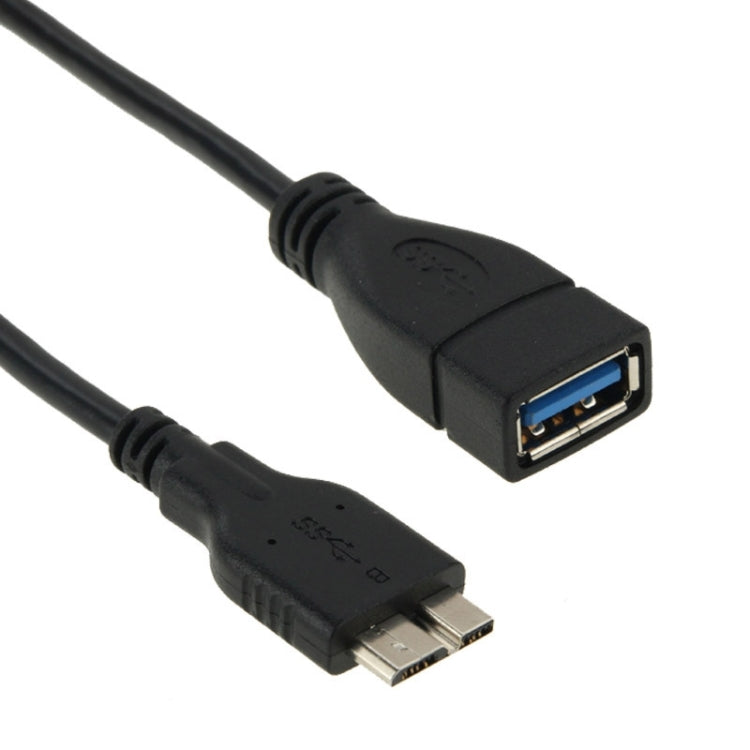 22cmMicro USB 3.0 OTG Cable with USB 3.0 Adapter , For Galaxy Note III / N9000, Galaxy S5 / G900, Galaxy Tab Pro 12.2 / P900