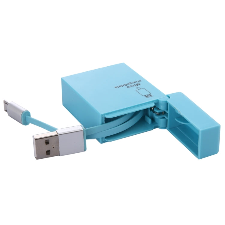 Micro USB 2.0 to USB 2.0 Charging / Data Cable with Storage Box for Galaxy S6 / S6 Edge, HTC / Nokia / Huawei and Other Mobile Phones, Length: about 80cm