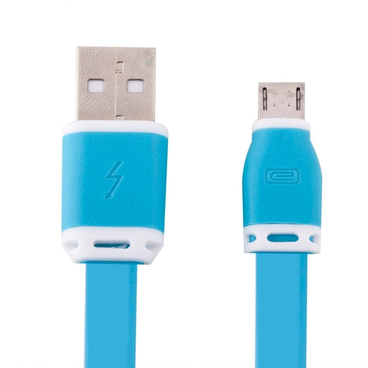 KS-M13 Noodle Style Micro 5 pin to USB Data Sync Charging Cable with Scale for Galaxy S6 / S5 / HTC / LG / Sony / Nokia / Other Android Phones, Cable Length: 1.22m