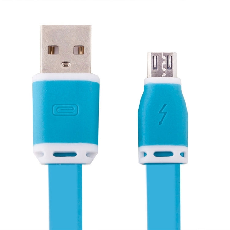 KS-M13 Noodle Style Micro 5 pin to USB Data Sync Charging Cable with Scale for Galaxy S6 / S5 / HTC / LG / Sony / Nokia / Other Android Phones, Cable Length: 1.22m