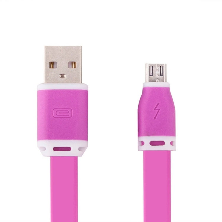 KS-M13 Noodle Style Micro 5 pin to USB Data Sync Charging Cable with Scale for Galaxy S6 / S5 / HTC / LG / Sony / Nokia / Other Android Phones, Cable Length: 1.22m