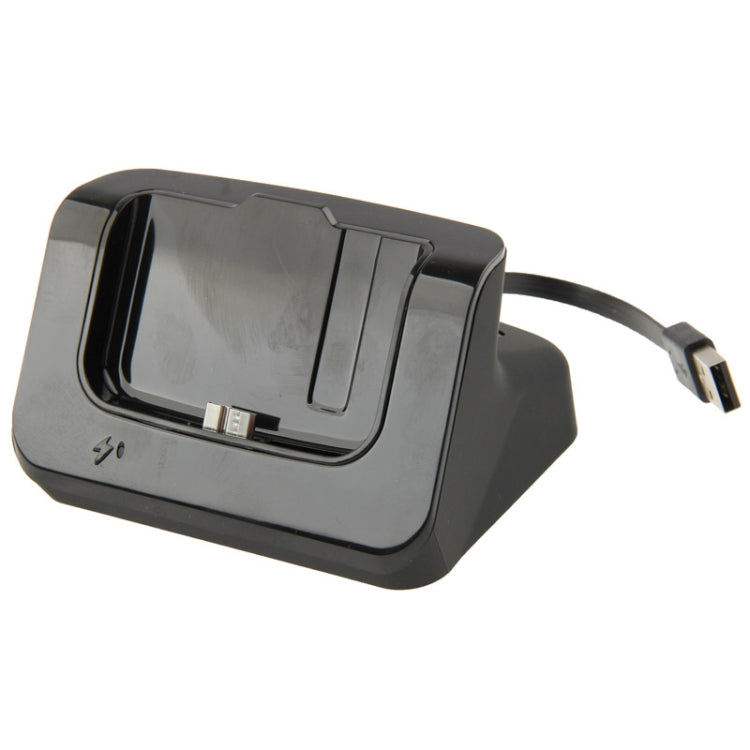2 in 1 (Dock Charger + Extra Battery Charger) USB Charging Cradle for Galaxy S5 / G900, Black