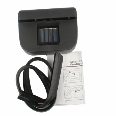Solar Powered Auto Fan(Black)