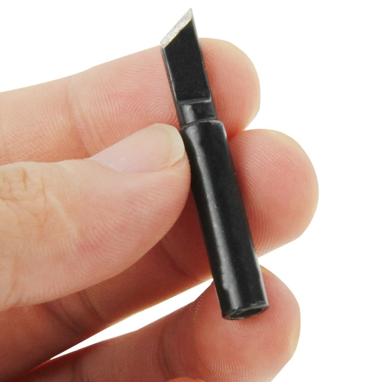 HANSKIT 900M-T-K Lead-free Electric Horseshoe Welding Soldering Iron Beak Head(Black)