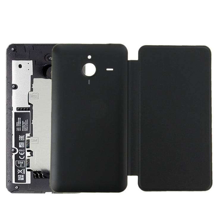 Original Horizontal Flip Leather Case + Plastic Back Cover for Microsoft Lumia 640XL