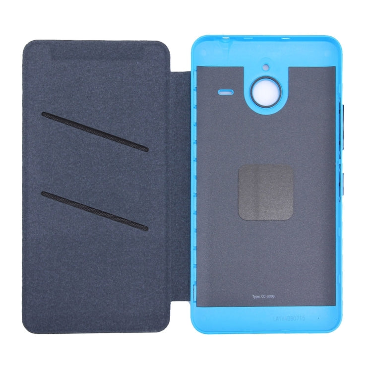 Original Horizontal Flip Leather Case + Plastic Back Cover for Microsoft Lumia 640XL