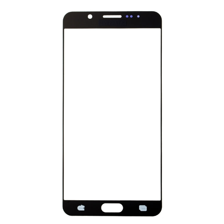 For Galaxy Note 5 Front Screen Outer Glass Lens (Dark Blue)