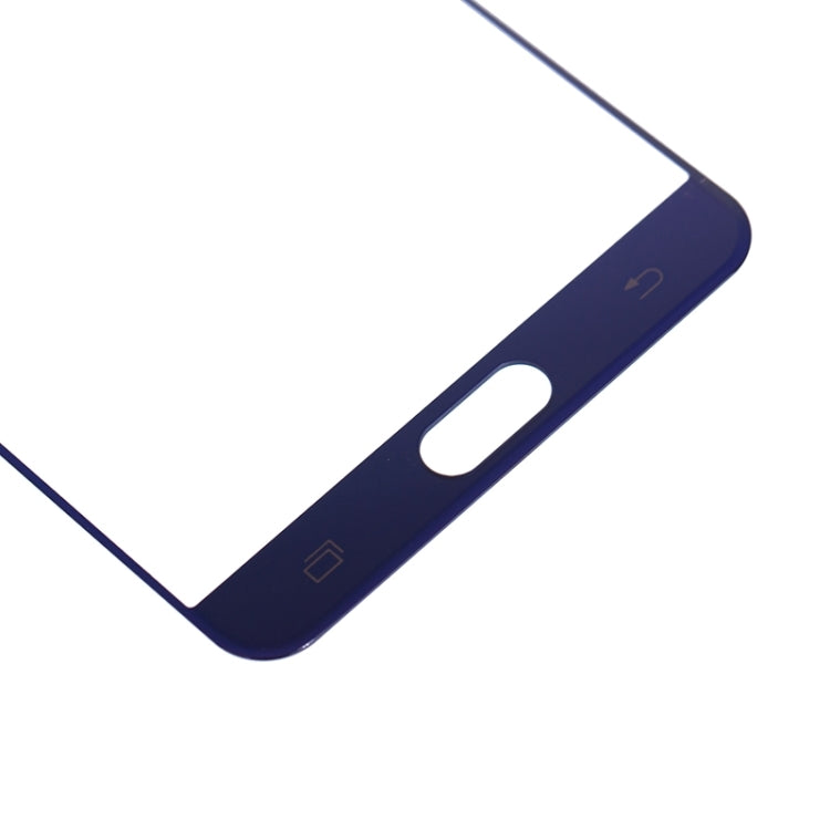 For Galaxy Note 5 Front Screen Outer Glass Lens (Dark Blue)