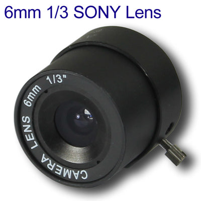 6mm 1/3 SONY Camera Lens for CCD Cameras