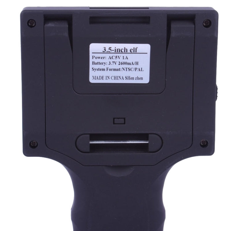 3.5 inch LCD Monitor CCTV Camera Tester, Support RS232, RS422 Simplex and RS485(Black)