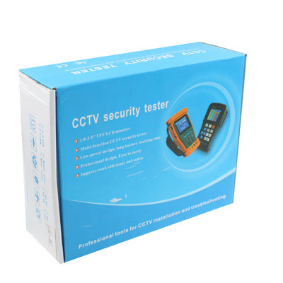 STest-893 CCTV Security TesterPRO 3.5 inch TFT LCD Monitor / PTZ Controller / RS485 Data Capture / UTP Cable Tester(Yellow)