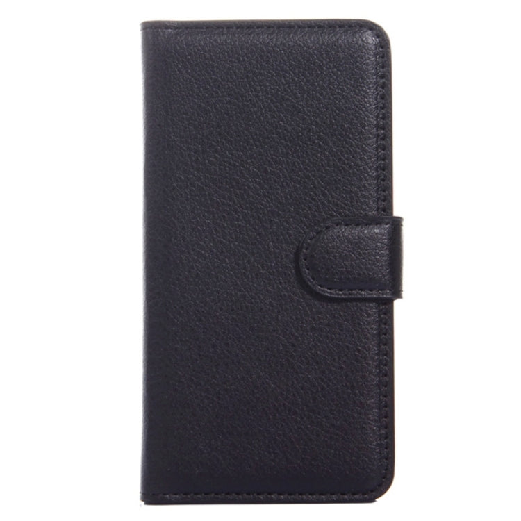 4.5Inch Litchi Texture Leather Case with Holder & Card Slots & Wallet for Asus ZenFone 4 / A450CG