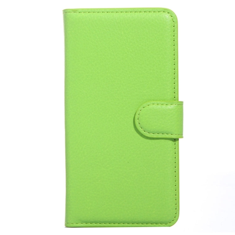 4.5Inch Litchi Texture Leather Case with Holder & Card Slots & Wallet for Asus ZenFone 4 / A450CG
