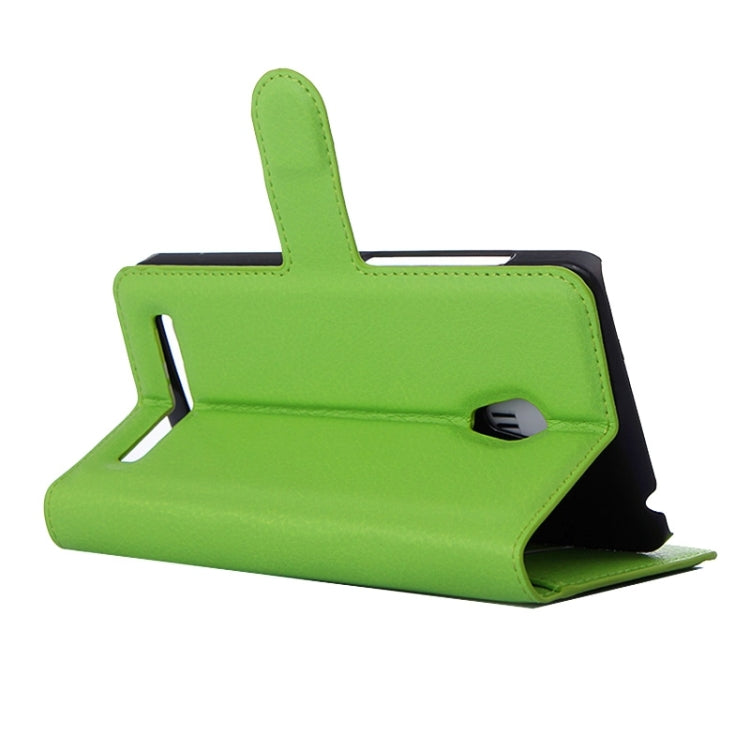 Litchi Texture Leather Case with Holder & Card Slots & Wallet for Asus ZenFone 5 / A501CG / A500CG / A500KL