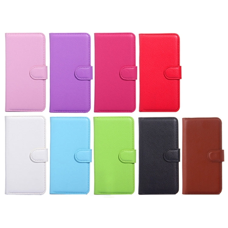 Litchi Texture Leather Case with Holder & Card Slots & Wallet for Asus ZenFone 5 / A501CG / A500CG / A500KL