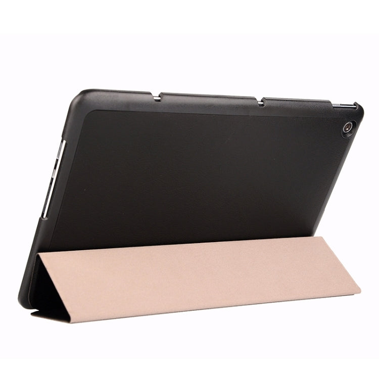Crazy Horse Texture Leather Case with 3-folding Holder for Asus T100 Chi
