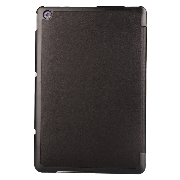 Crazy Horse Texture Leather Case with 3-folding Holder for Asus T100 Chi