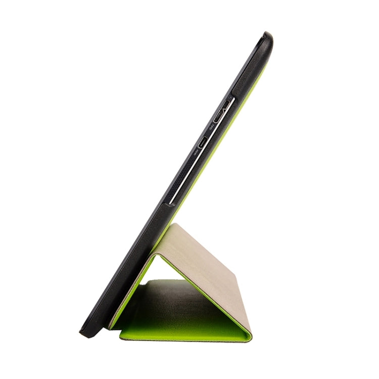 Crazy Horse Texture Leather Case with 3-folding Holder for Asus T100 Chi