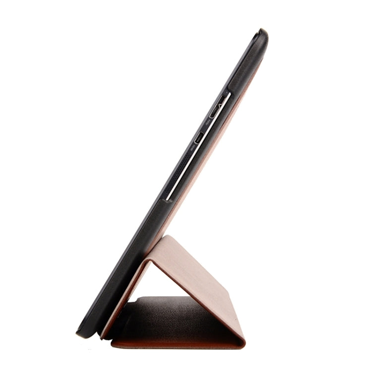 Crazy Horse Texture Leather Case with 3-folding Holder for Asus T100 Chi