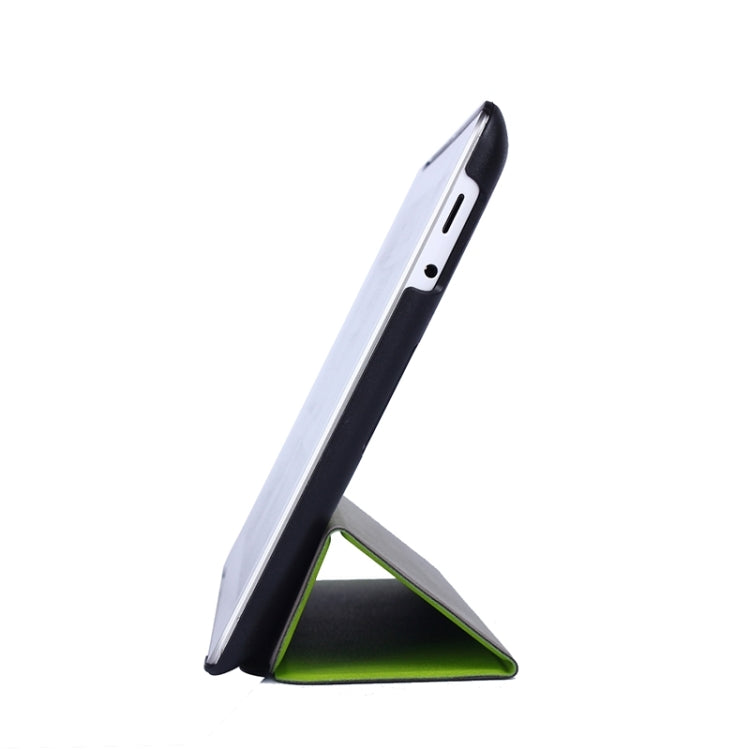 Crazy Horse Texture Leather Case with 3-folding Holder for Asus MeMO Pad 10 / ME103K