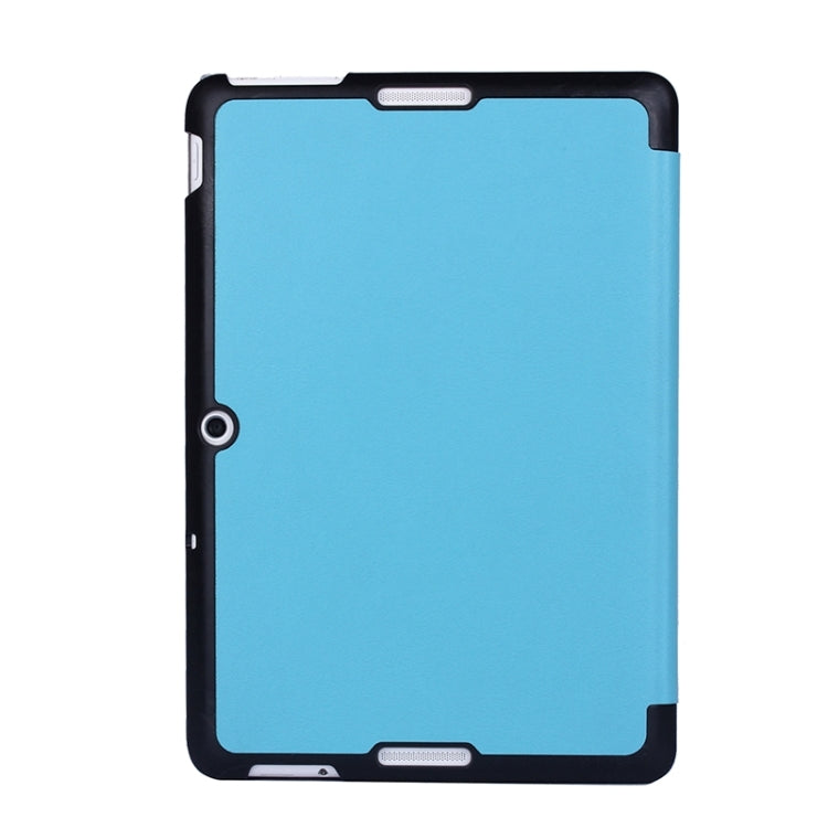 Crazy Horse Texture Leather Case with 3-folding Holder for Asus MeMO Pad 10 / ME103K