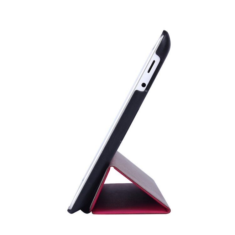 Crazy Horse Texture Leather Case with 3-folding Holder for Asus MeMO Pad 10 / ME103K