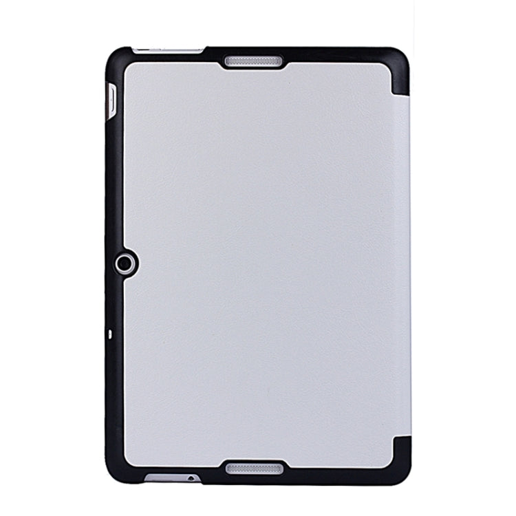 Crazy Horse Texture Leather Case with 3-folding Holder for Asus MeMO Pad 10 / ME103K