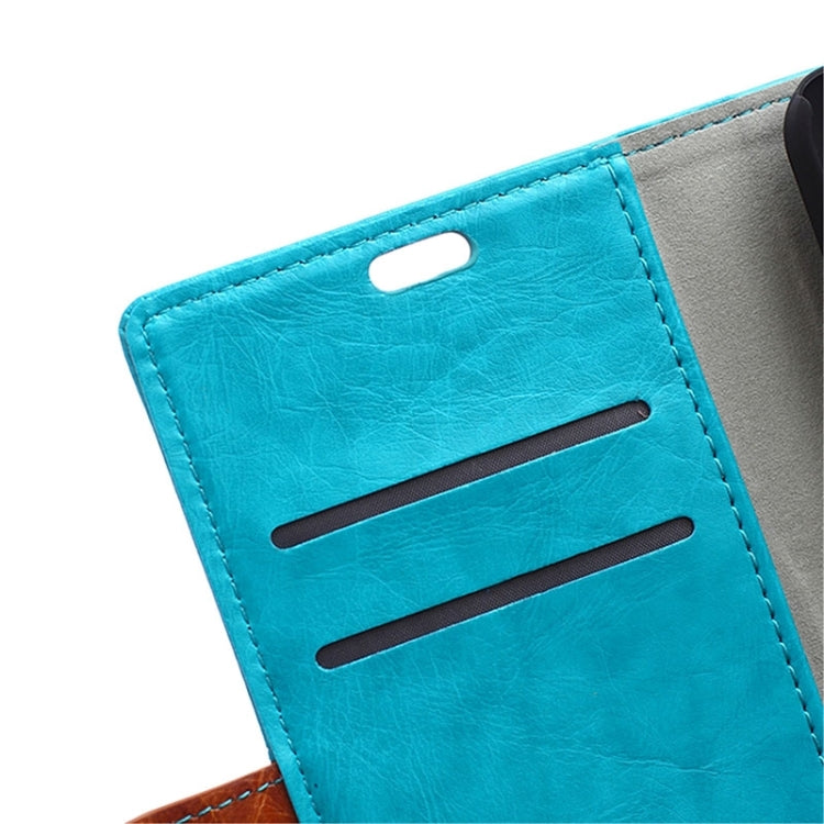 Crazy Horse Texture Color Matching Flip Leather Case with Holder & Card Slots & Wallet for ASUS ZenFone 2