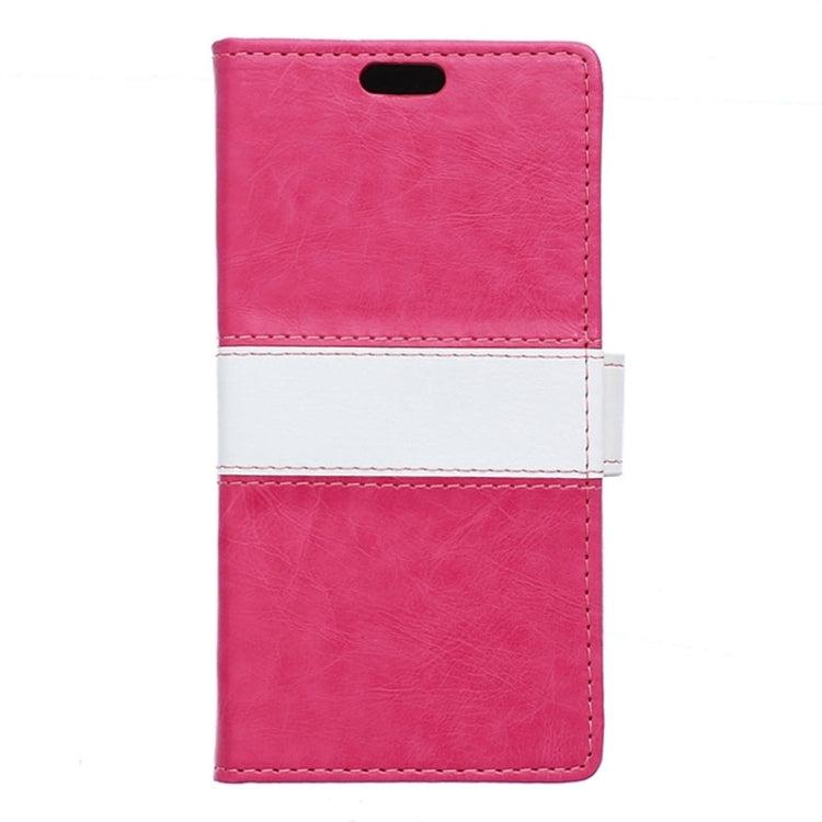Crazy Horse Texture Color Matching Flip Leather Case with Holder & Card Slots & Wallet for ASUS ZenFone 2