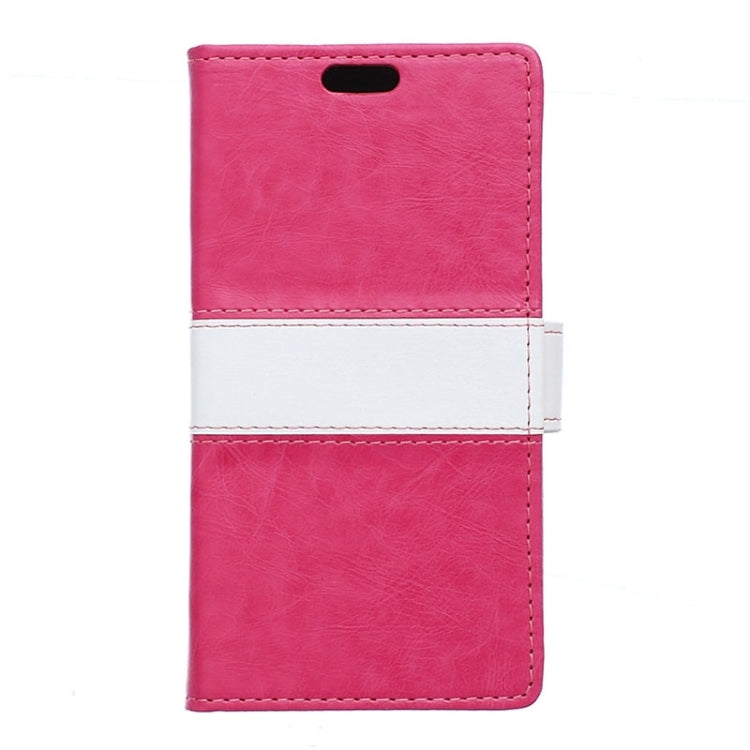 Crazy Horse Texture Color Matching Flip Leather Case with Holder & Card Slots & Wallet for ASUS Zenfone C / ZC451CG