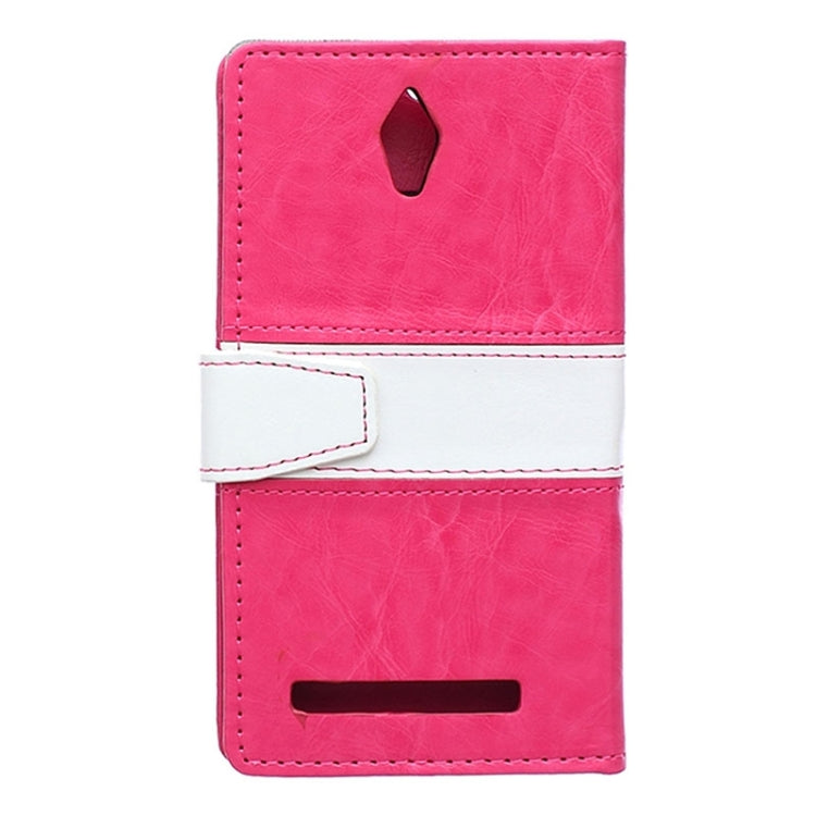 Crazy Horse Texture Color Matching Flip Leather Case with Holder & Card Slots & Wallet for ASUS Zenfone C / ZC451CG