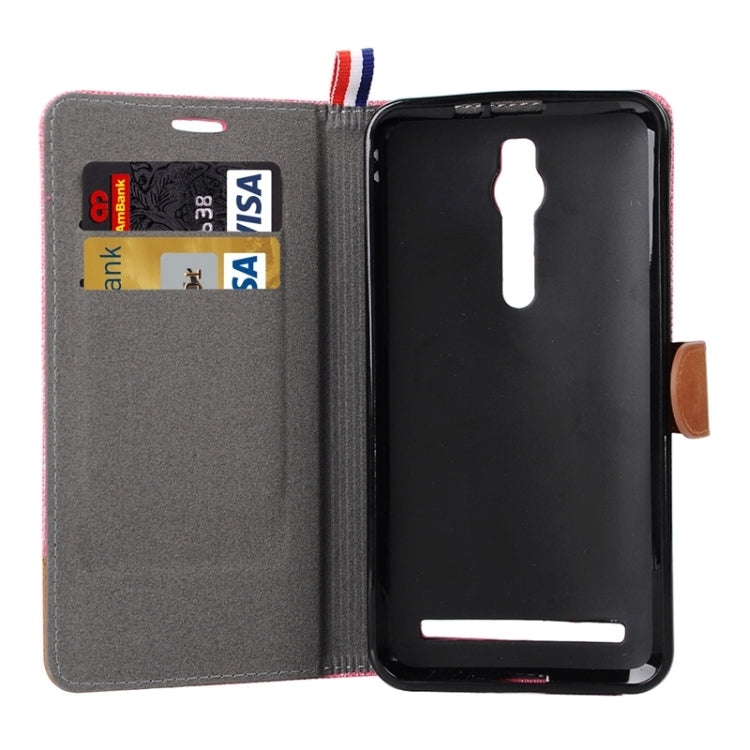 Litchi Texture Horizontal Flip Leather Case for ASUS Zenfone 2 / ZE551ML