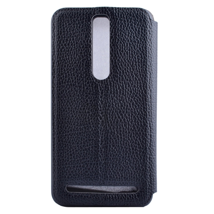 5.5 Inch Horizontal Flip Litchi Texture Leather Case with Holder & Caller ID Display for Asus Zenfone 2 / ZE550ML
