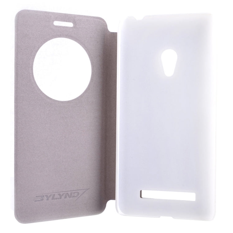 Horizontal Flip Litchi Texture Leather Case with Holder & Caller ID Display for ASUS ZenFone 6