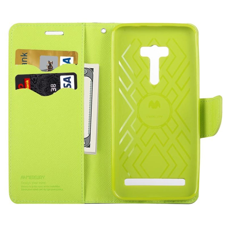 Color Matching Cross Texture Horizontal Flip Leather Case with Holder & Card Slots & Wallet for Asus Zenfone Selfie / ZD551KL