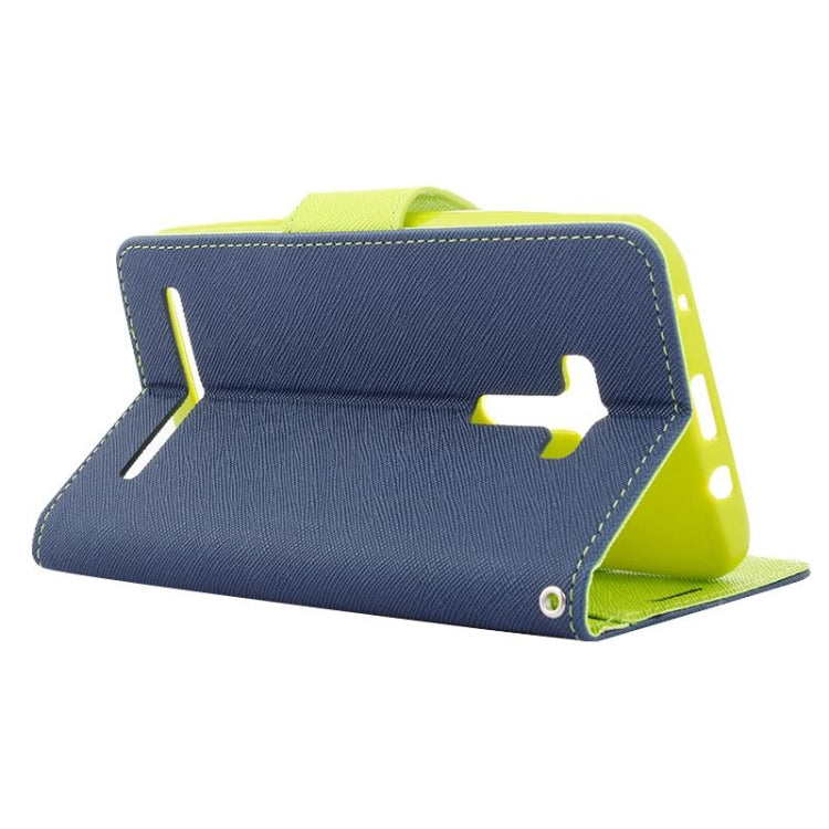 Color Matching Cross Texture Horizontal Flip Leather Case with Holder & Card Slots & Wallet for Asus Zenfone Selfie / ZD551KL